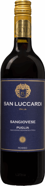 1 fles San Luccardi Sangiovese